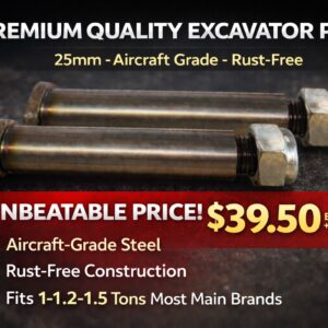 Wild-Cat 25mm Mini Excavator Attachment Pins – Aircraft