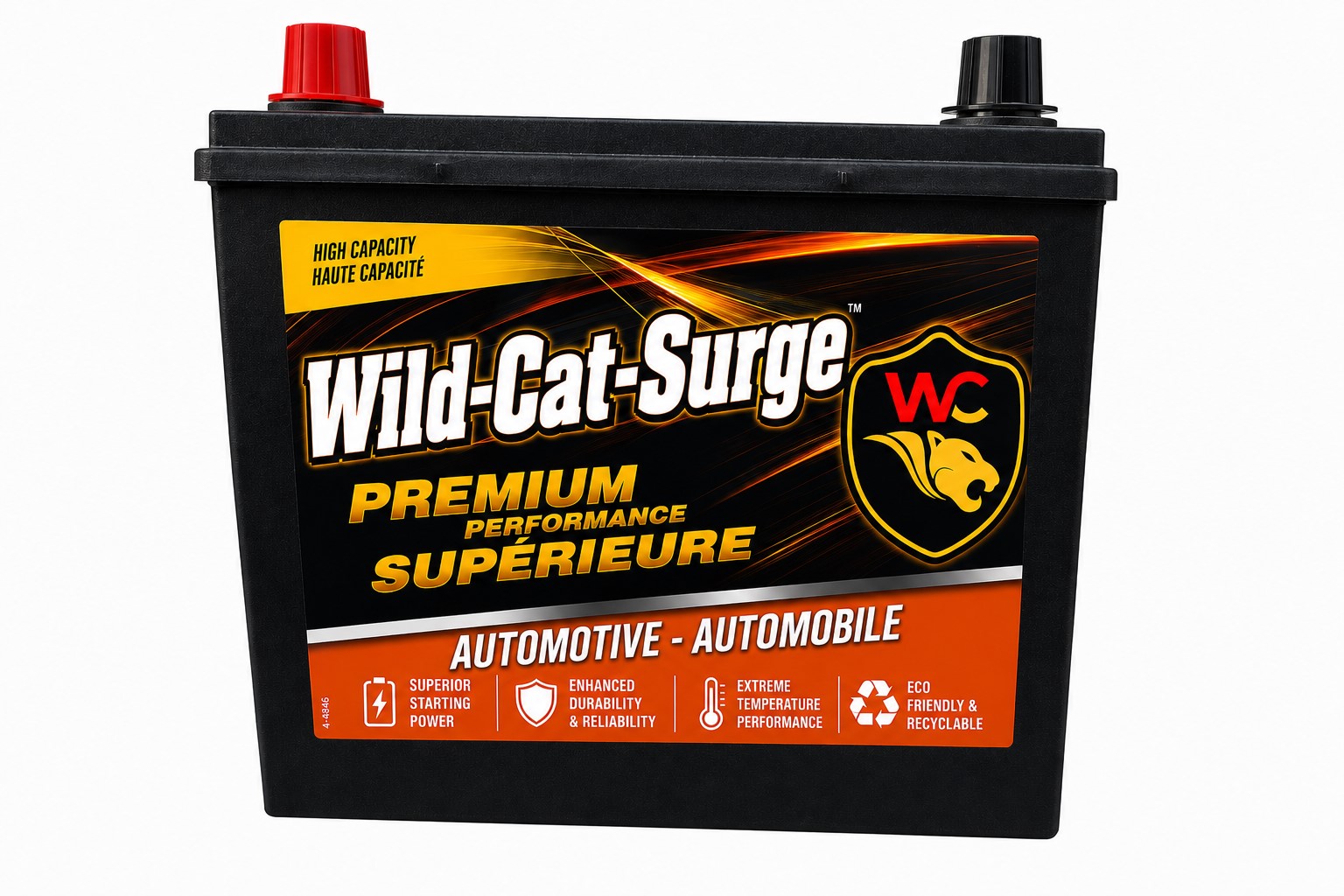 Wild-Cat Surge Premium Performance Battery