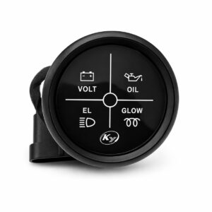 Genuine Wild-Cat Multi Gauge – Volt / Oil / EL / Glow Plug Indicator